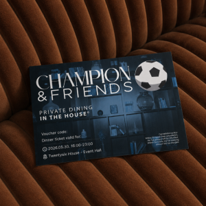 Champion & Friends – Privát Vacsoraest