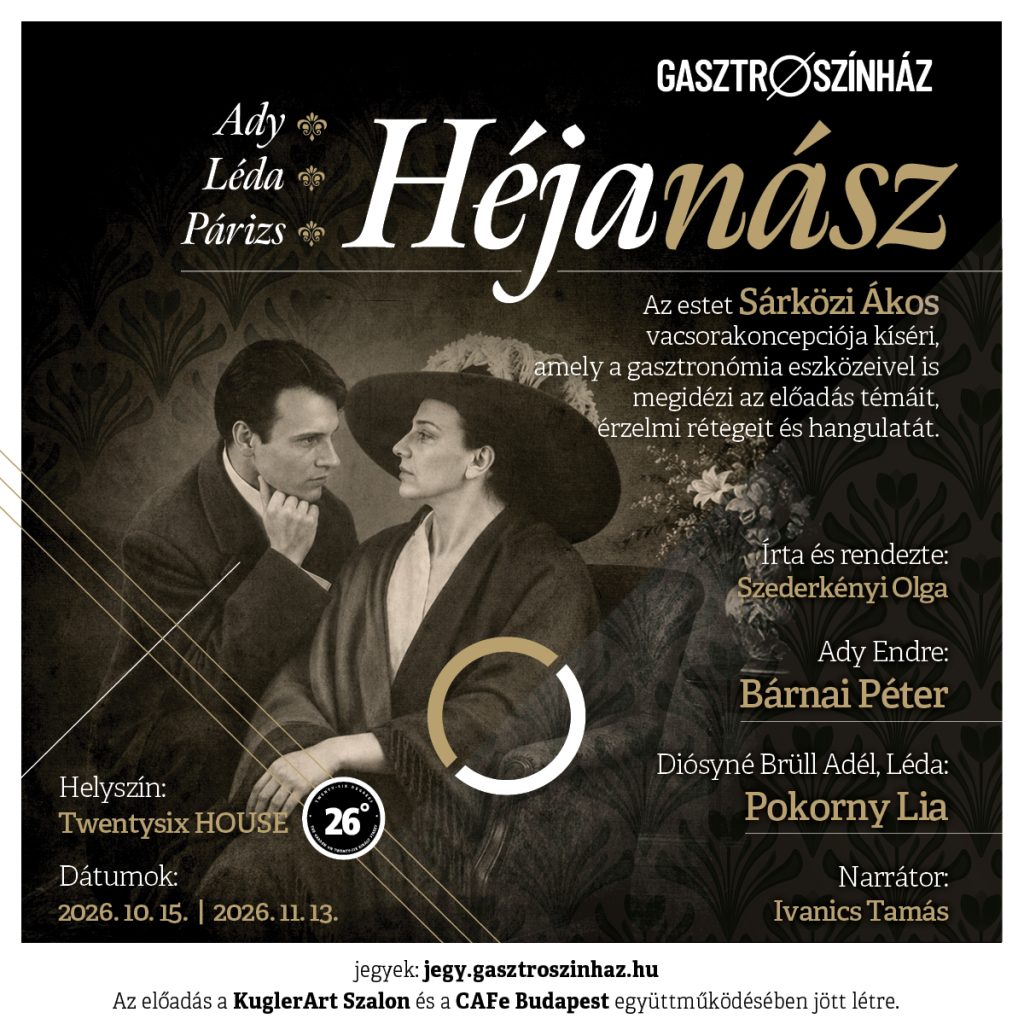 HÉJANÁSZ – Ady. Léda. Párizs. november 13.